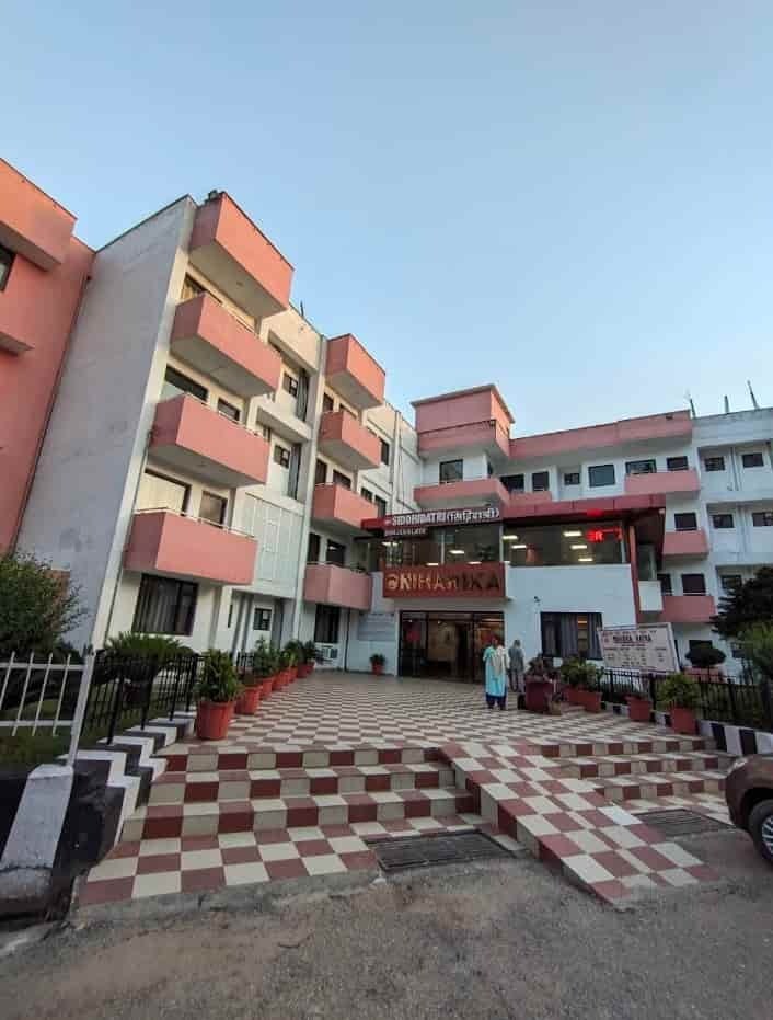 Niharika Complex building and driveway — Niharika Complex Katra
